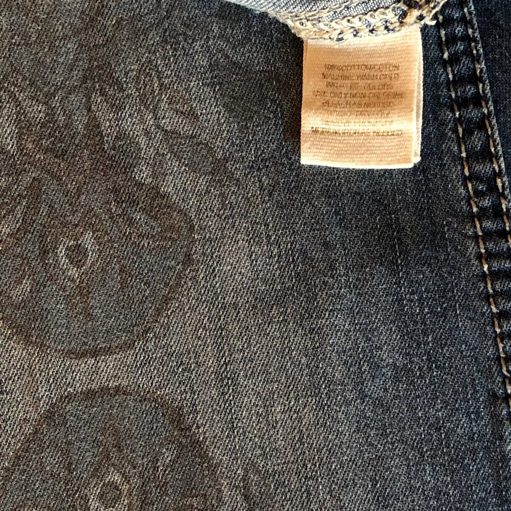 Super Rare Free People Printed Extreme Vintage Flare Size 29 - Picture 13 of 15